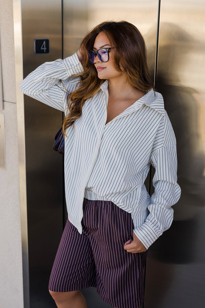 The Bridget Striped Shorts