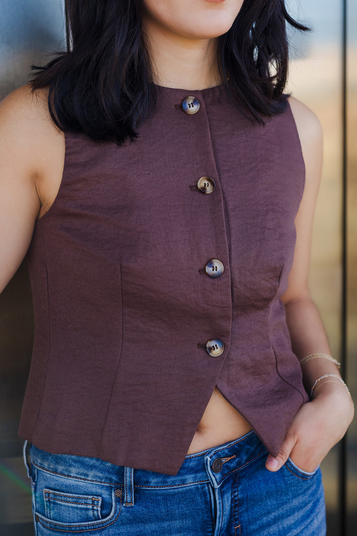 The Harrington Tailored Sleeveless Vest