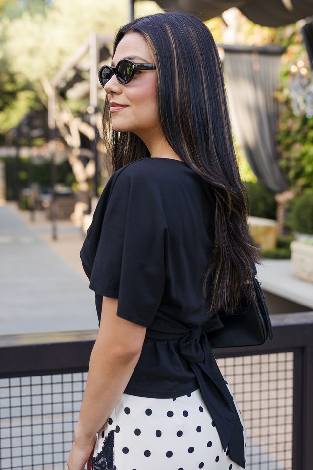 The Shianne Tie Waist Top