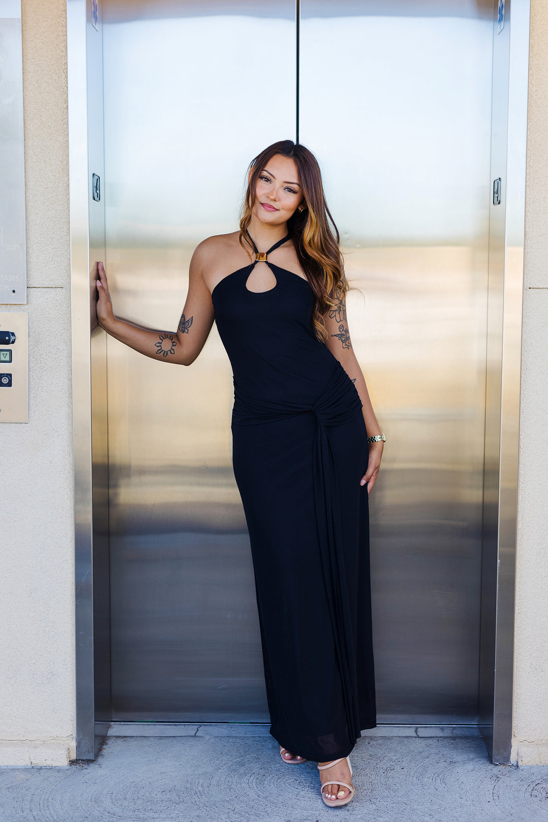 The Vivienne Elegant Maxi Dress