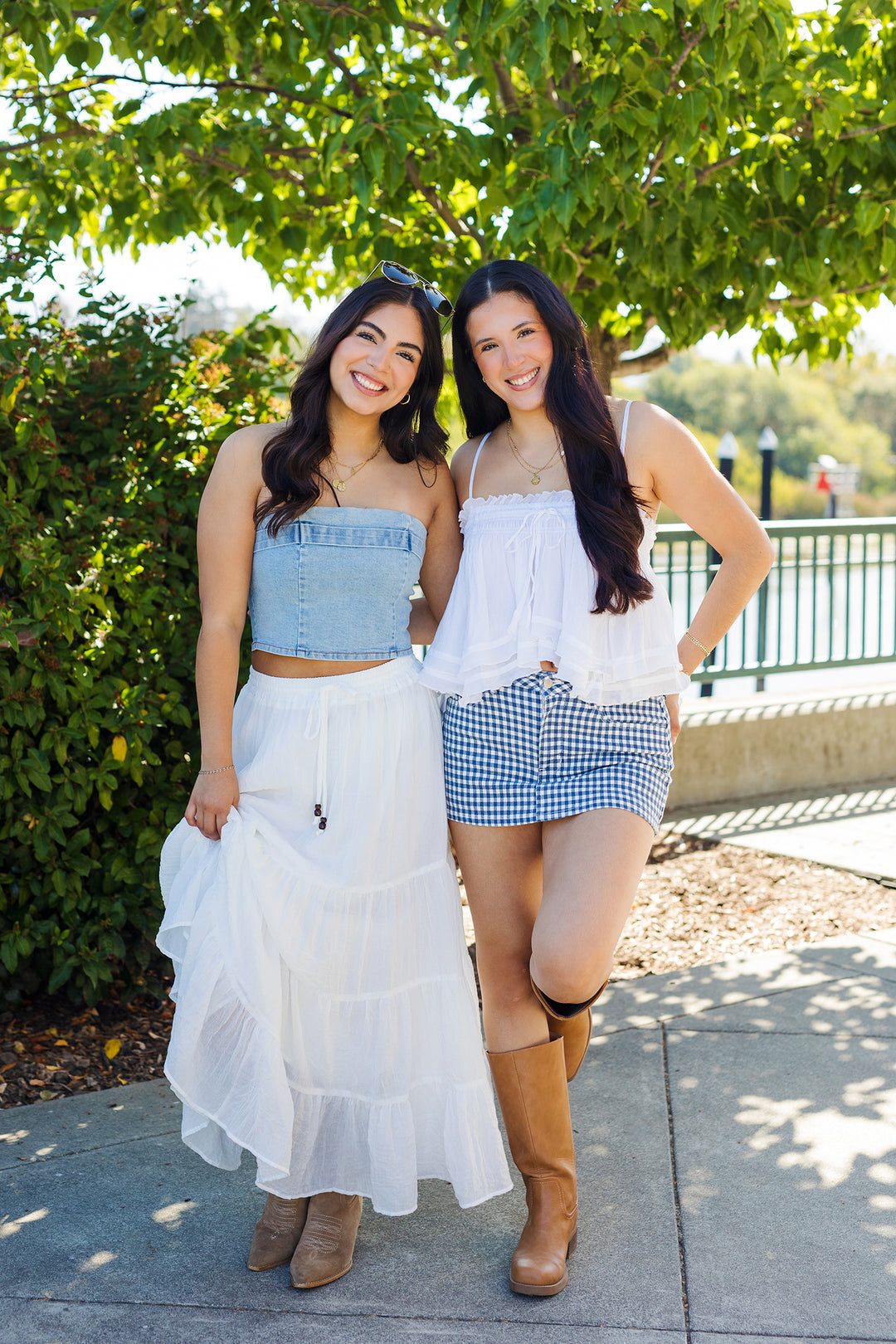 The Refined Essential Denim Tube Top
