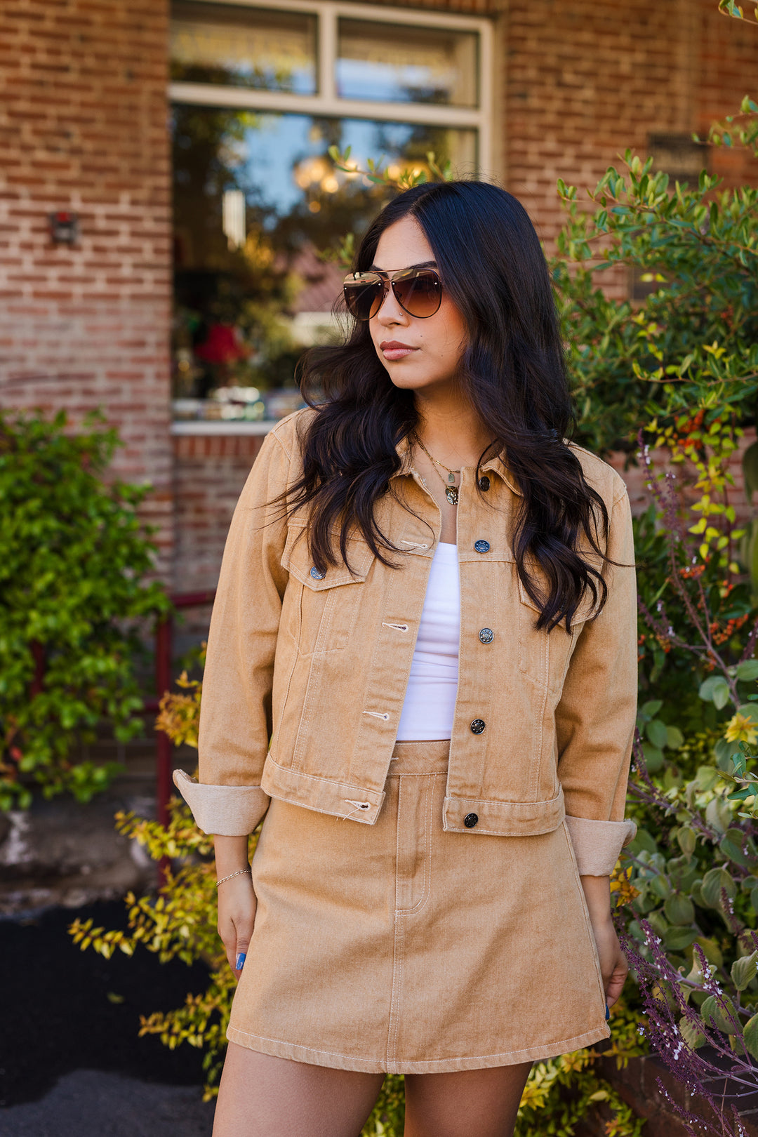 The George Town Brown Denim Jacket