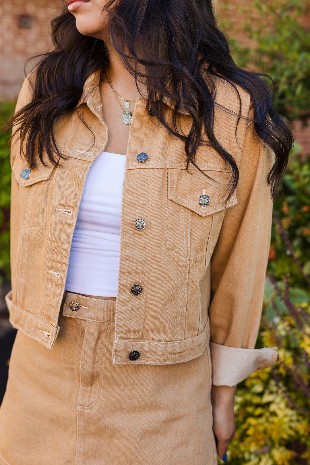 The George Town Brown Denim Jacket