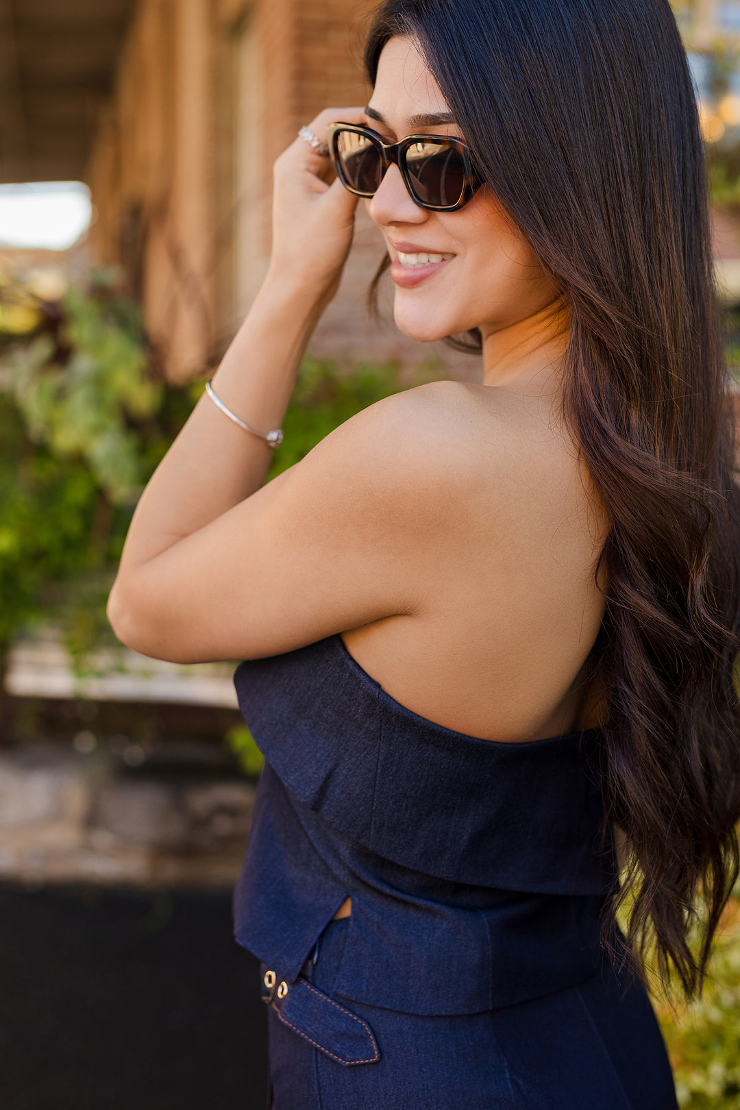 The Main Street Denim Top