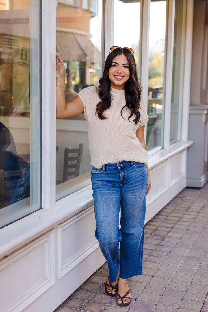 The Roadhouse Blues Cropped Low Rise Jeans