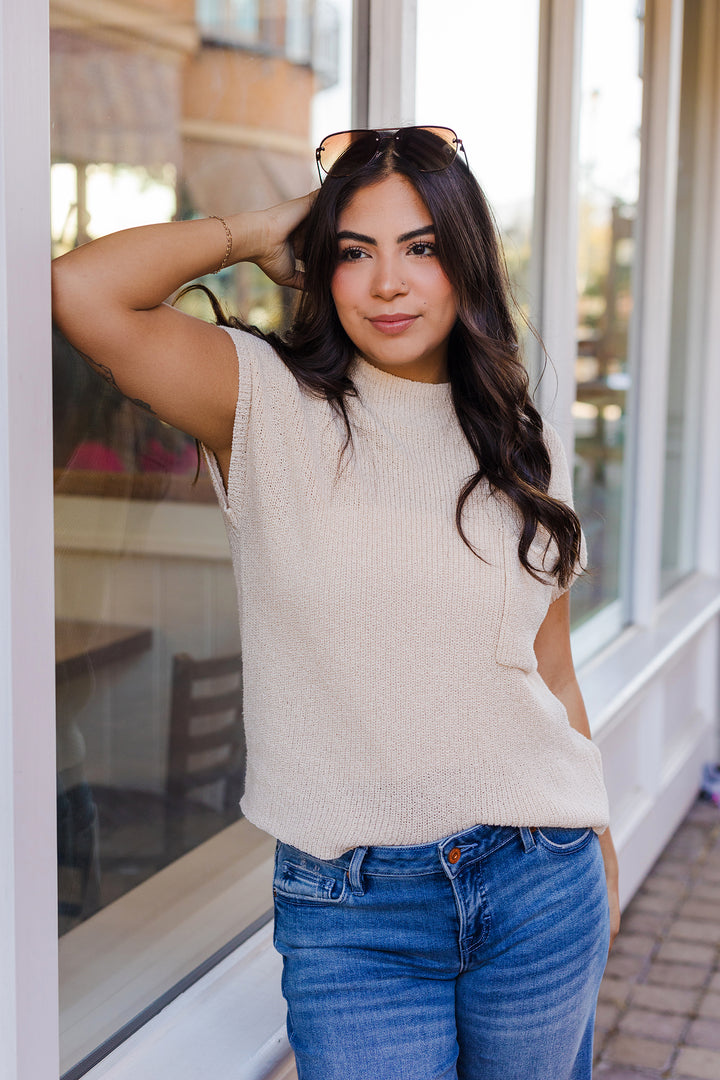 The Sunday Drive Short Sleeve Sweater