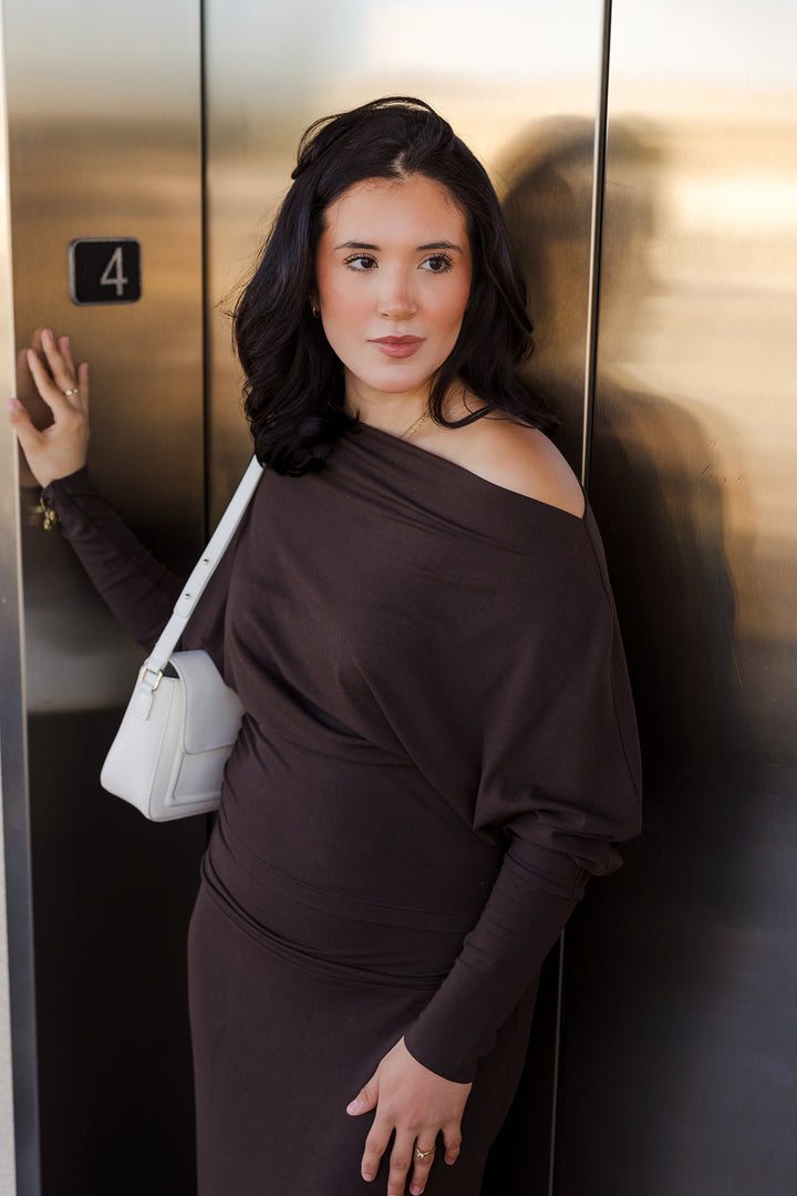 The Stole The Show Off The Shoulder Top