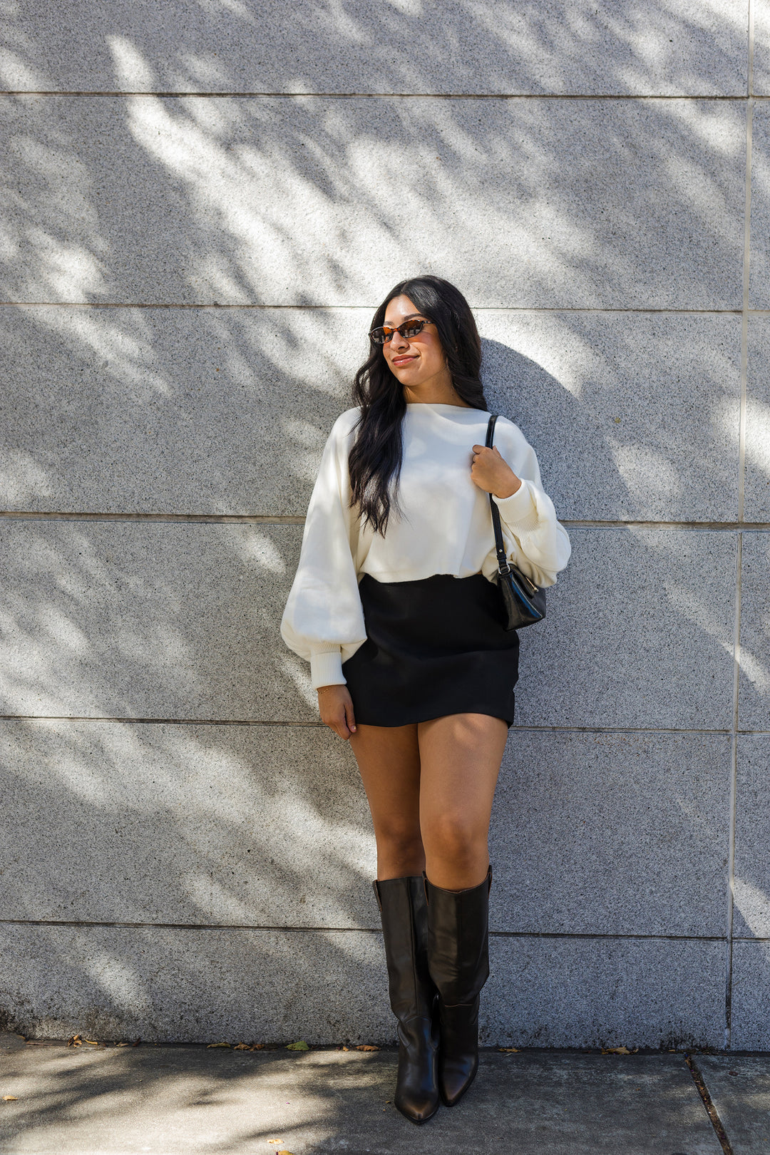 The Shoreline Knit Dolman Sleeve Pullover