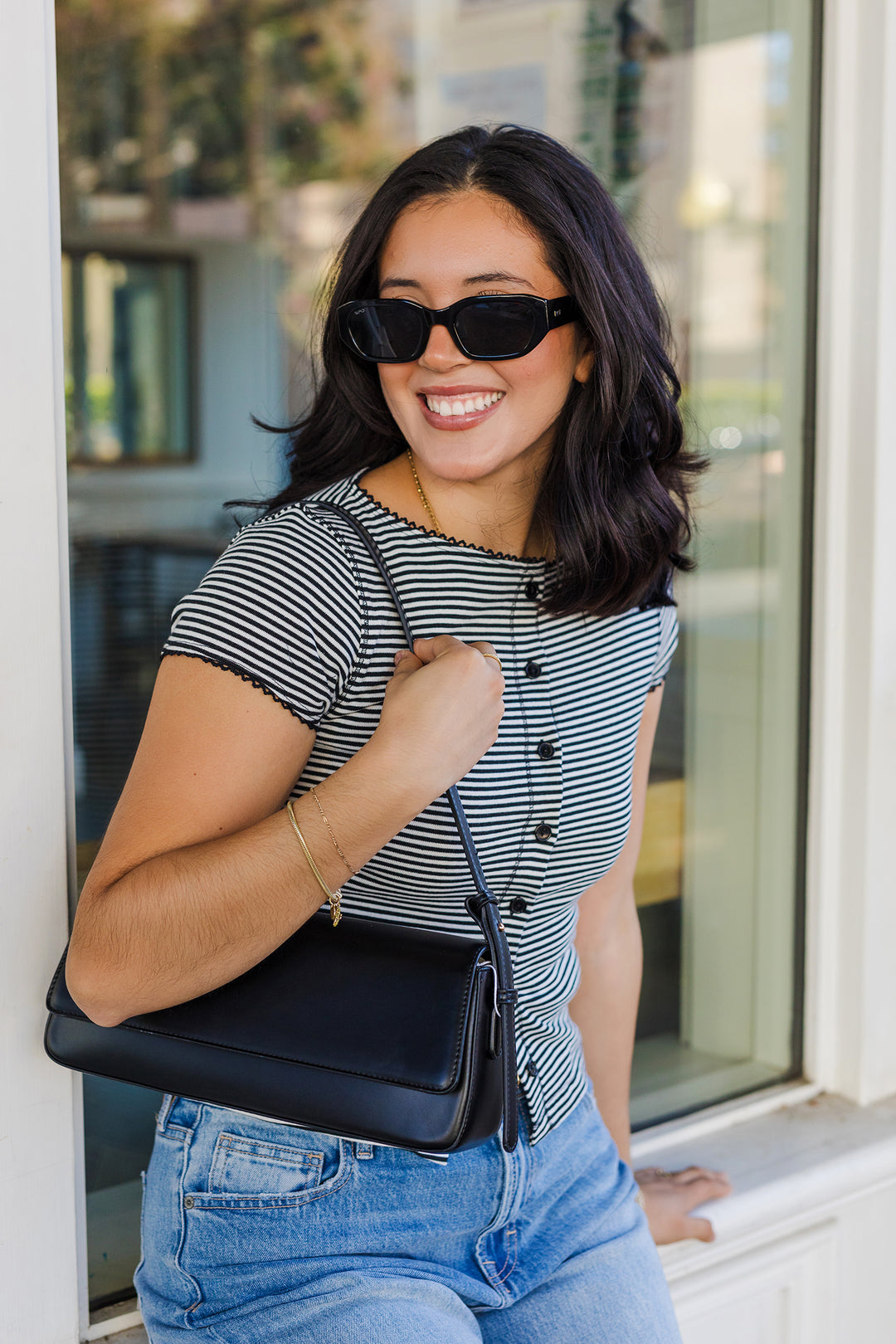 The Classic Girl Button Up Top
