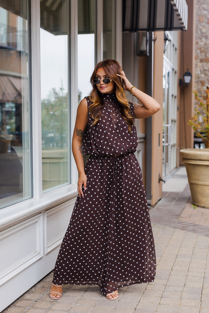 The Sweet Spot Sheer Mock Neck Top