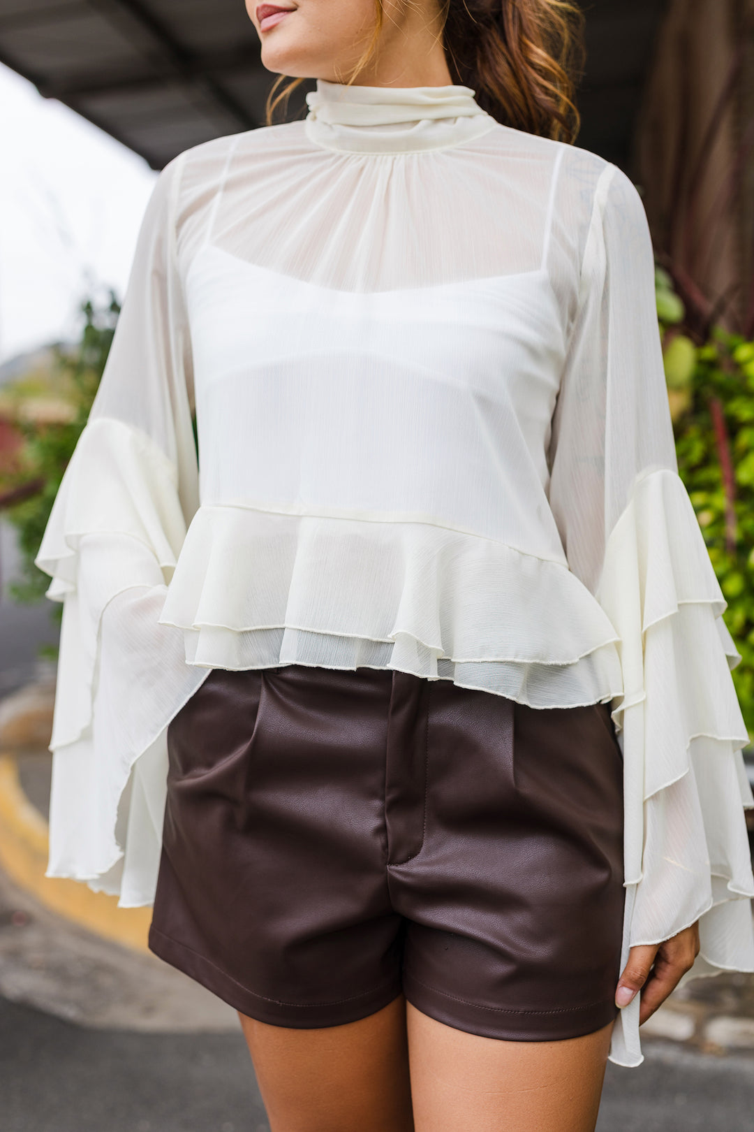 The Vintage Belle Chiffon Top