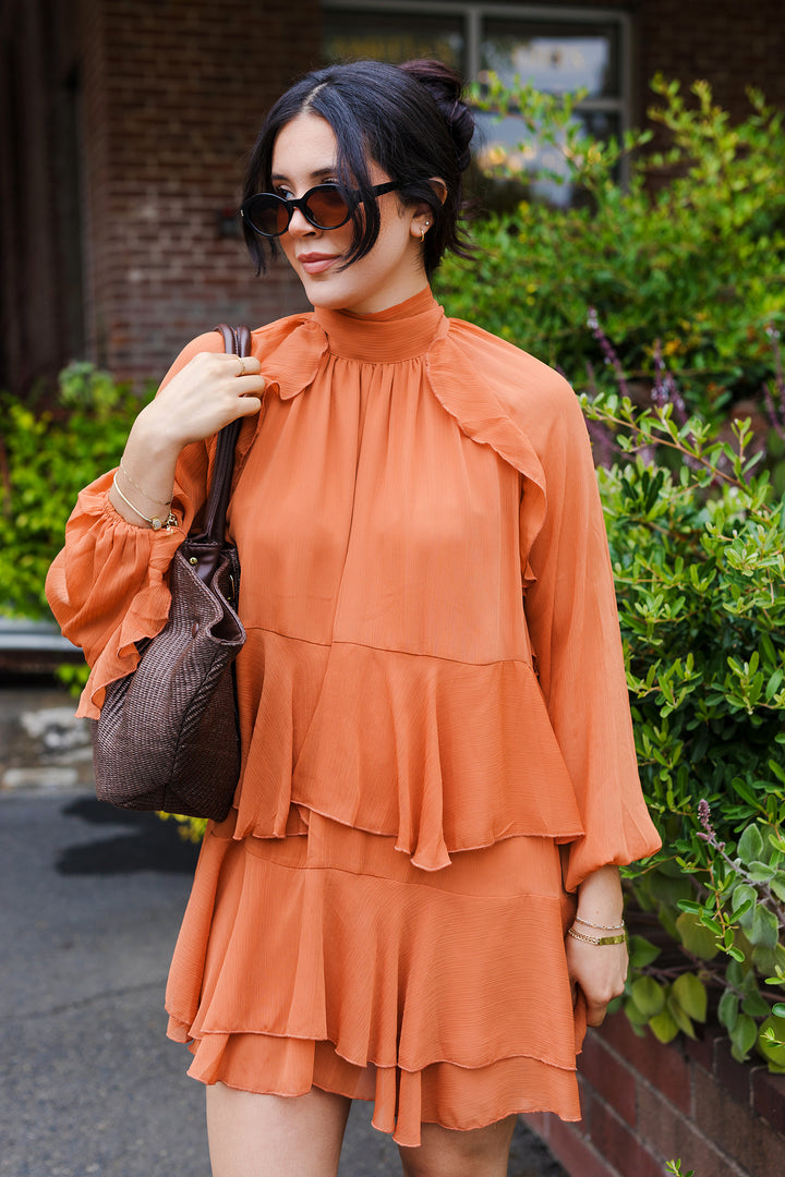 The Jovi Chiffon Mini Dress