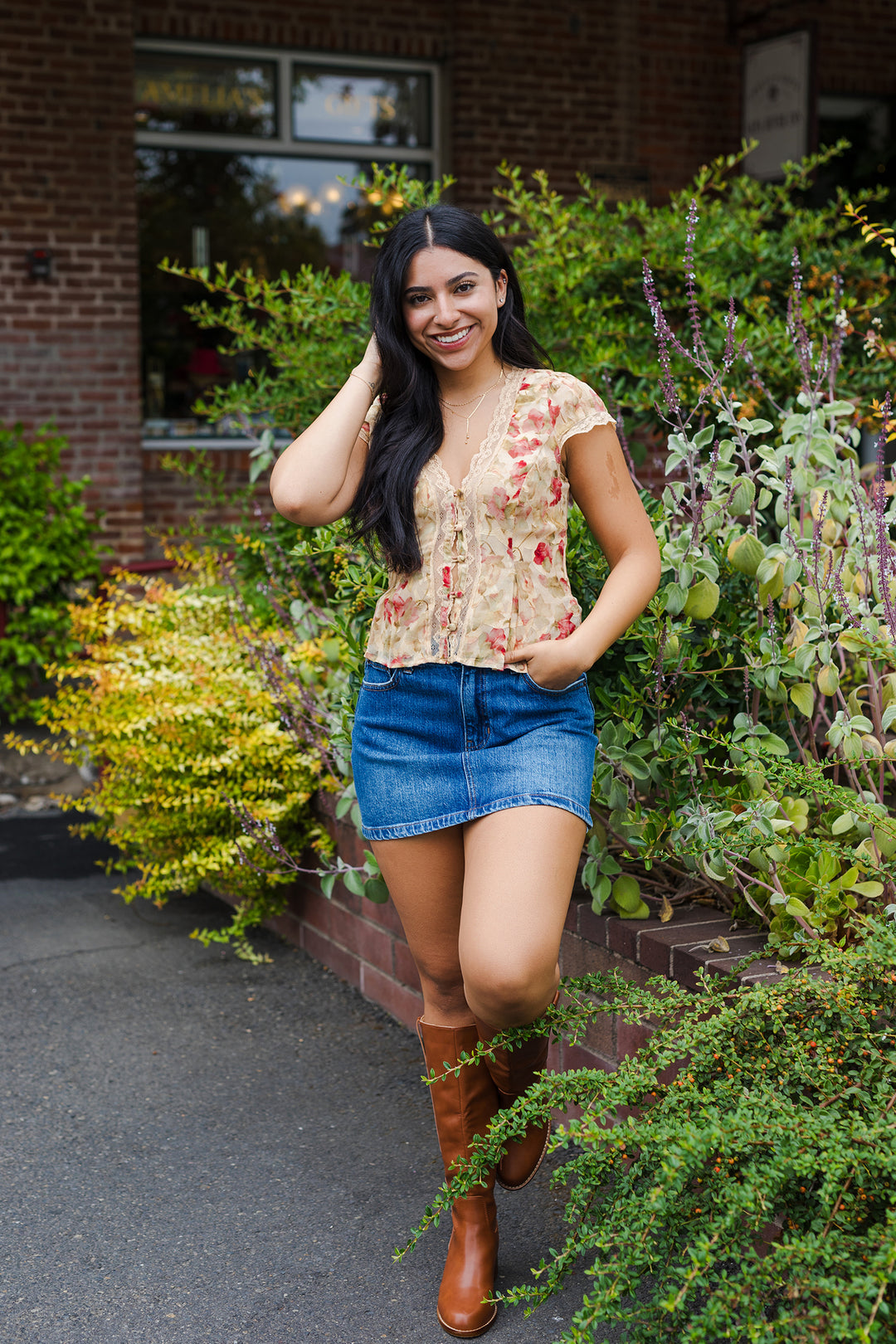 The Timeless Favorite Denim Mini Skirt