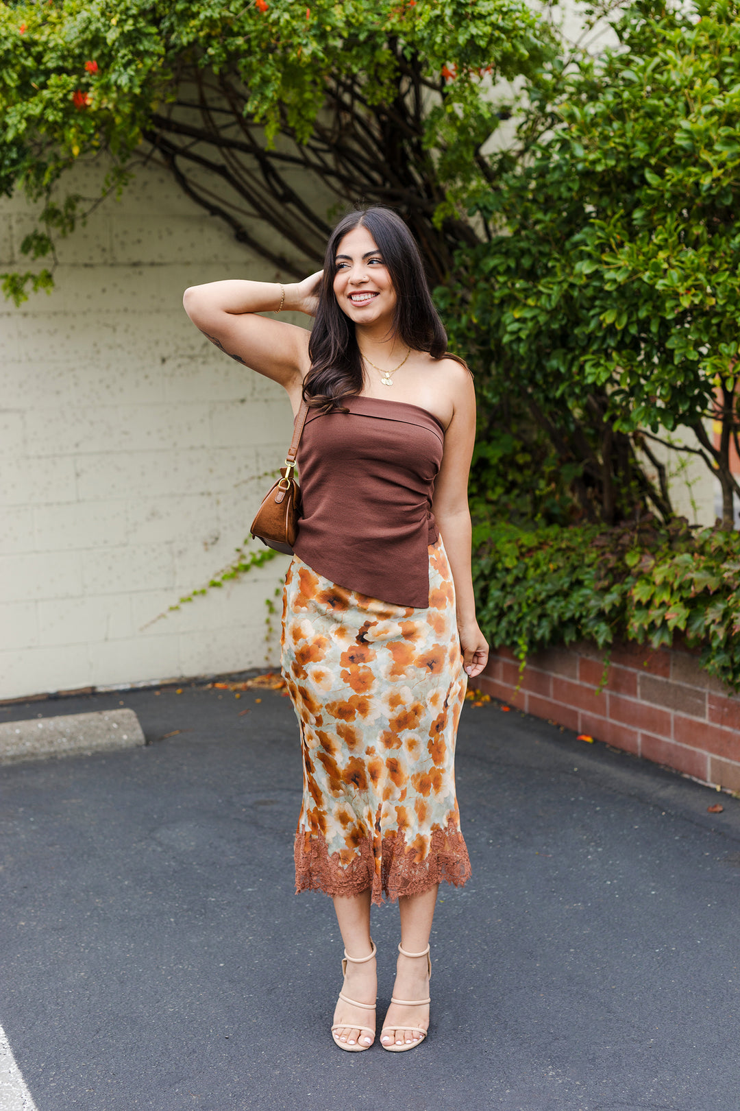 The Off-Center Stage Strapless Top
