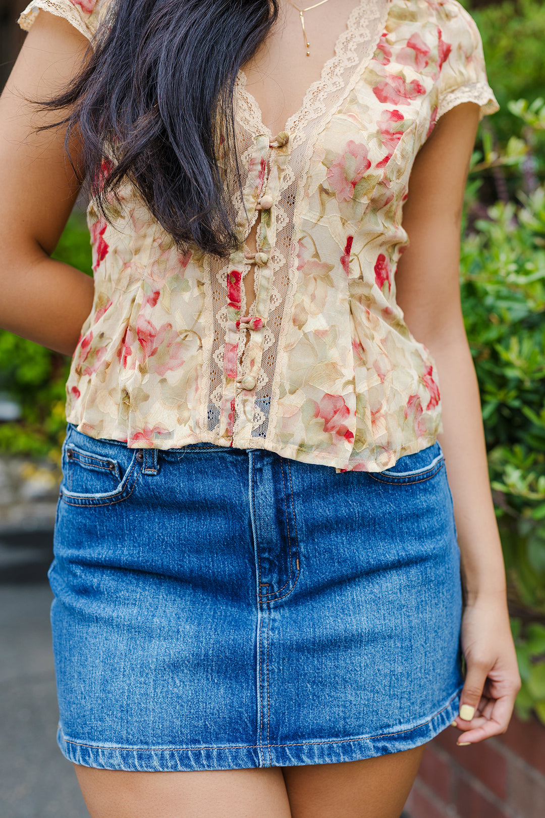The Timeless Favorite Denim Mini Skirt