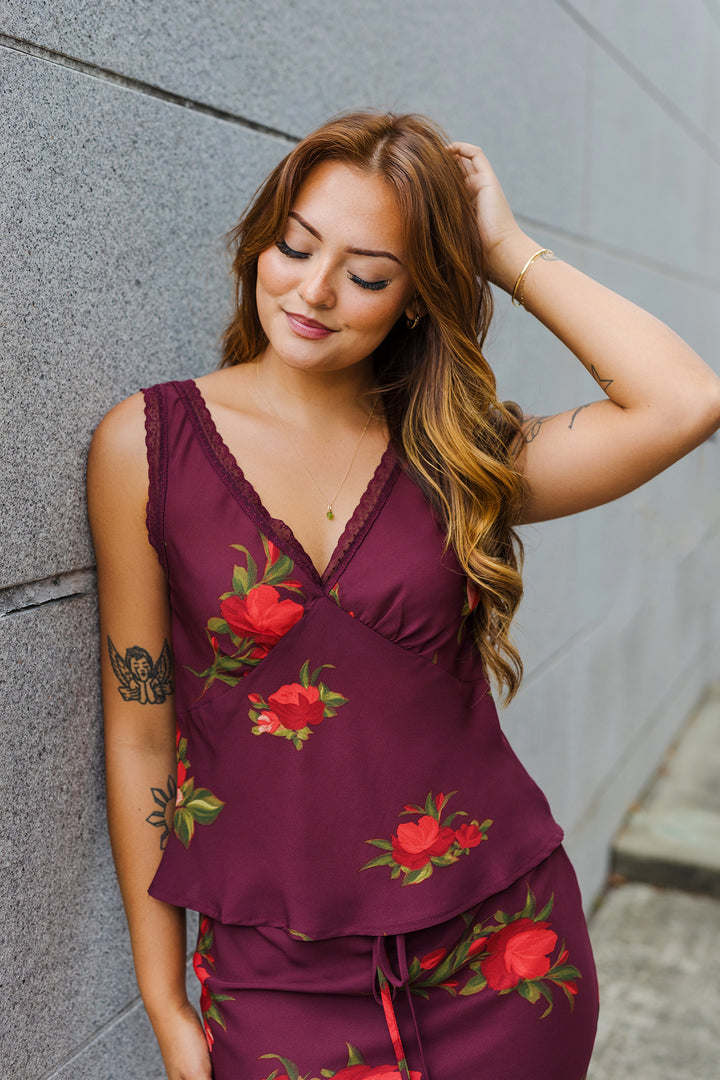 The Juliet Floral Sleeveless Top