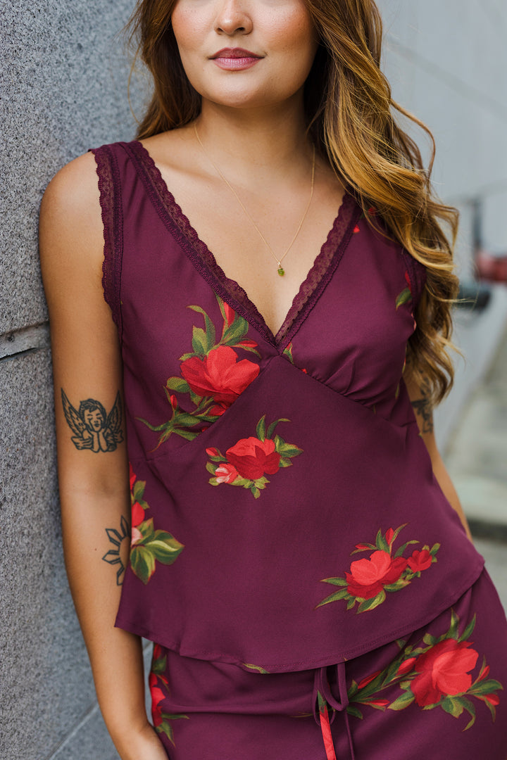 The Juliet Floral Sleeveless Top