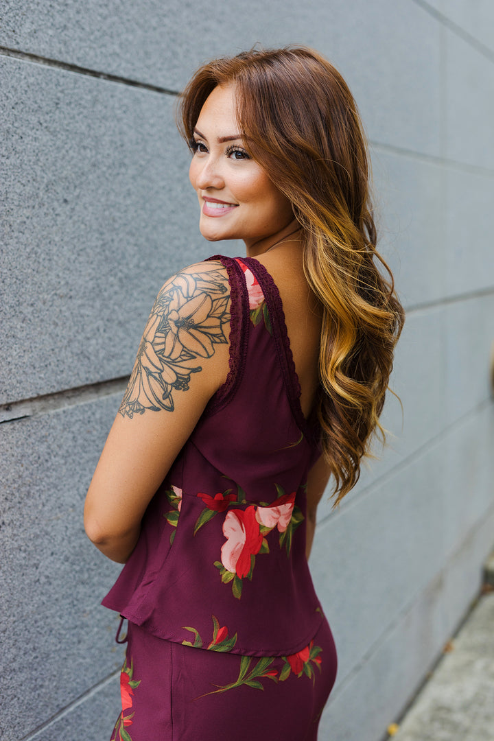 The Juliet Floral Sleeveless Top