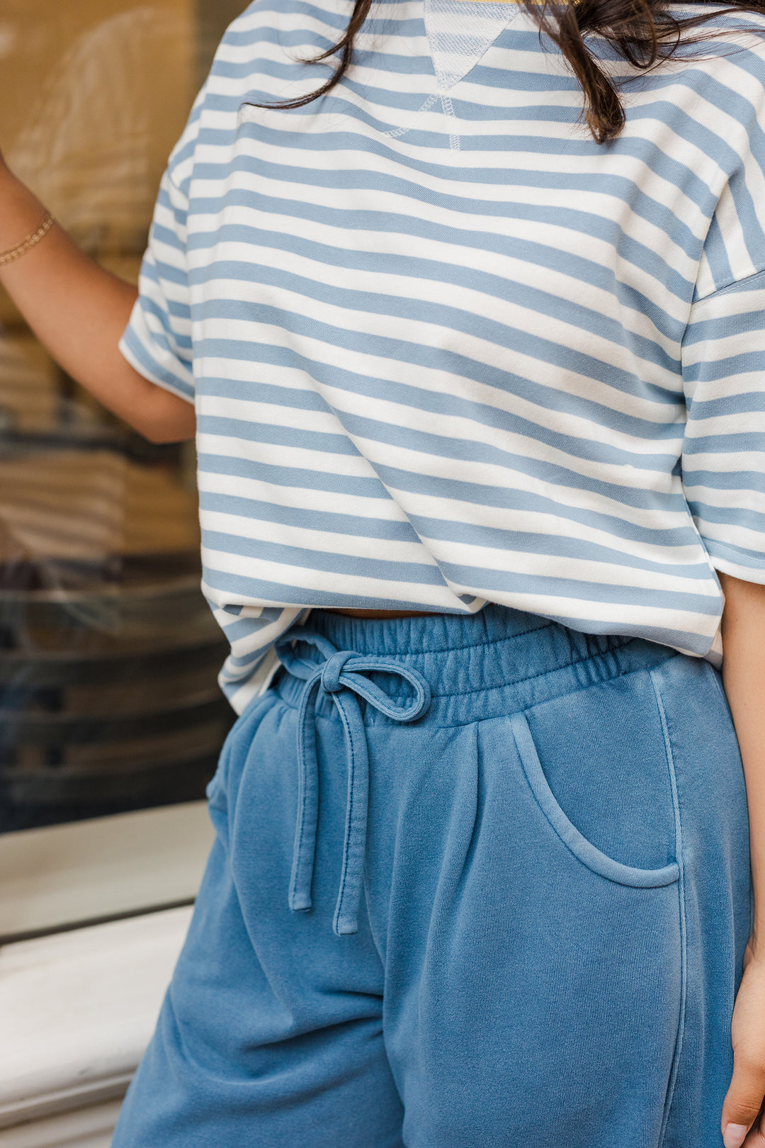 The Day Off Barrel Leg Sweatpants
