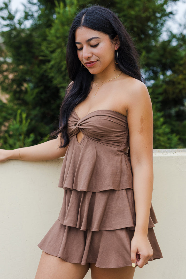 The Harvest Season Babydoll Romper