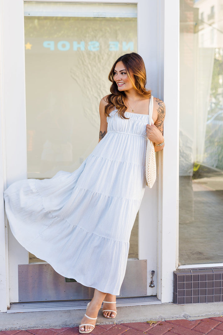 The Sailing Seas Striped Maxi Dress
