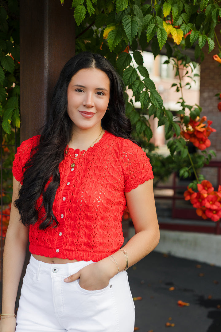 The Poppy Lane Crochet Cardigan
