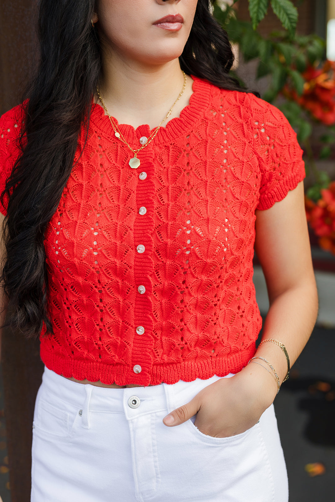 The Poppy Lane Crochet Cardigan
