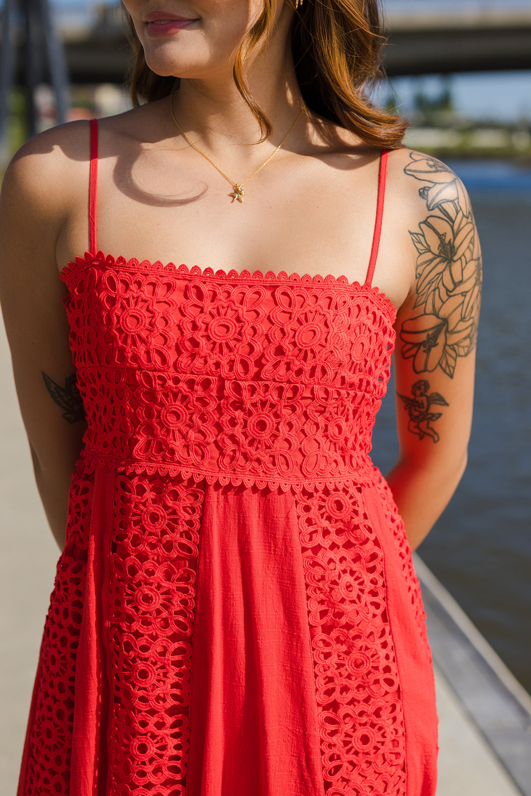 The Summer Flame Maxi Dress