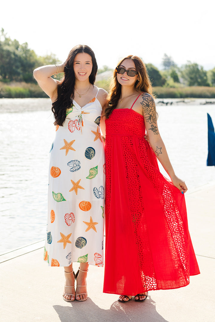 The Summer Flame Maxi Dress