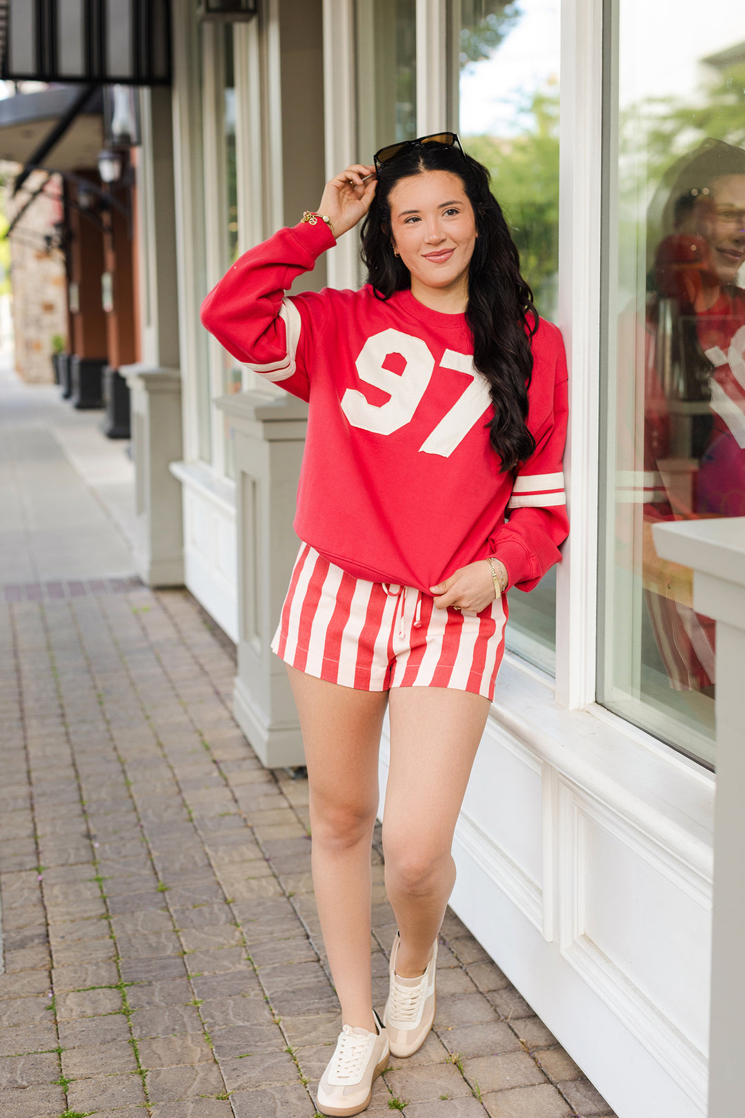 The Varsity Sideline Crew Neck Pullover
