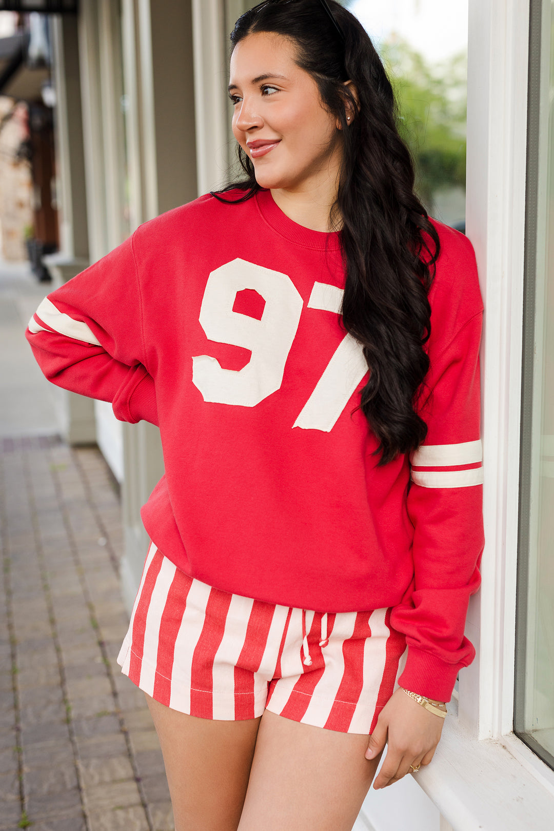 The Varsity Sideline Crew Neck Pullover
