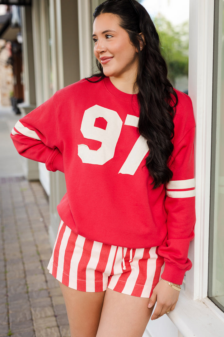 The Varsity Sideline Crew Neck Pullover