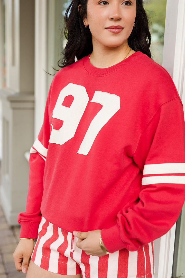 The Varsity Sideline Crew Neck Pullover