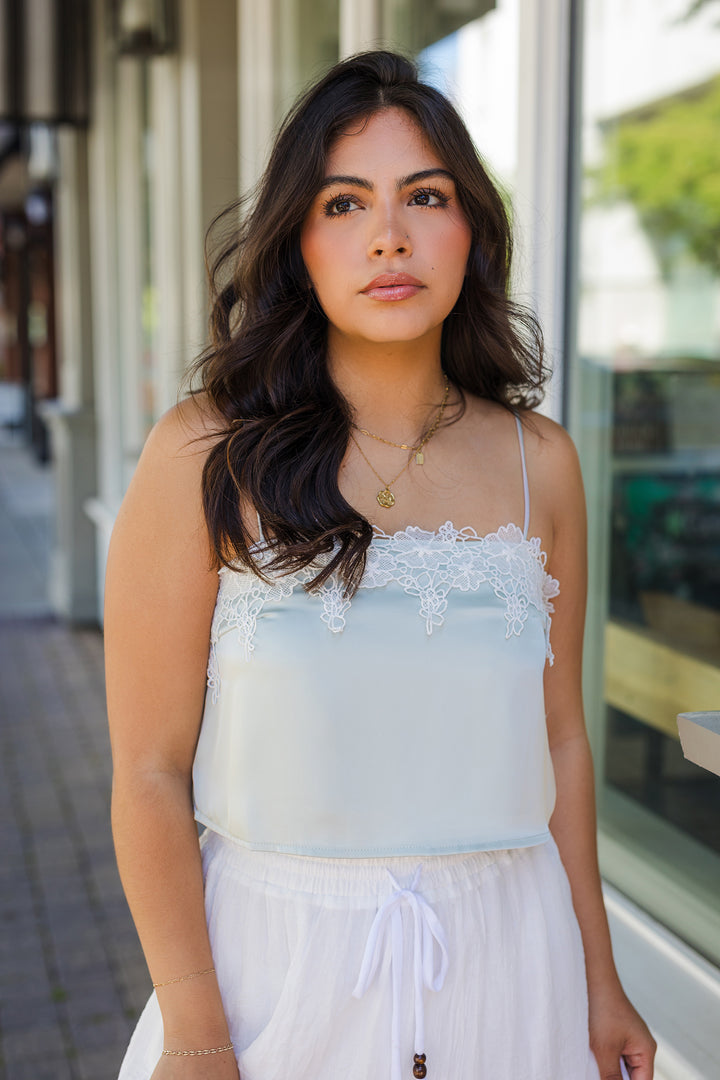 The Day To Night Lace Camisole Top