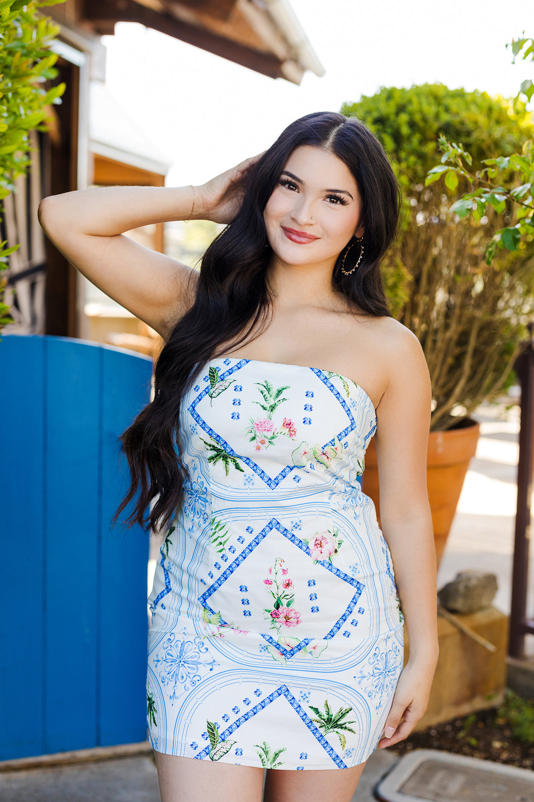 Strapless Mini Dress