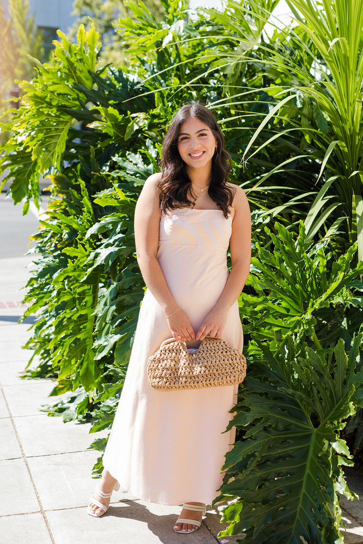The Farmers Market Sweetheart Midi Dress