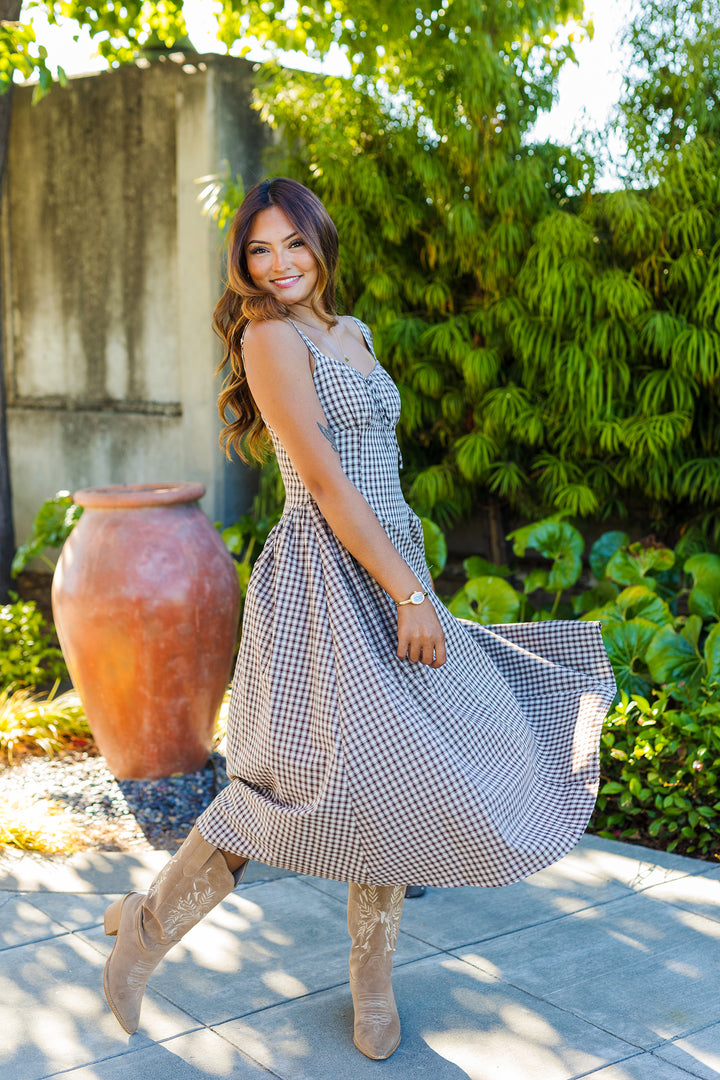 The Honey Grove Midi Dress