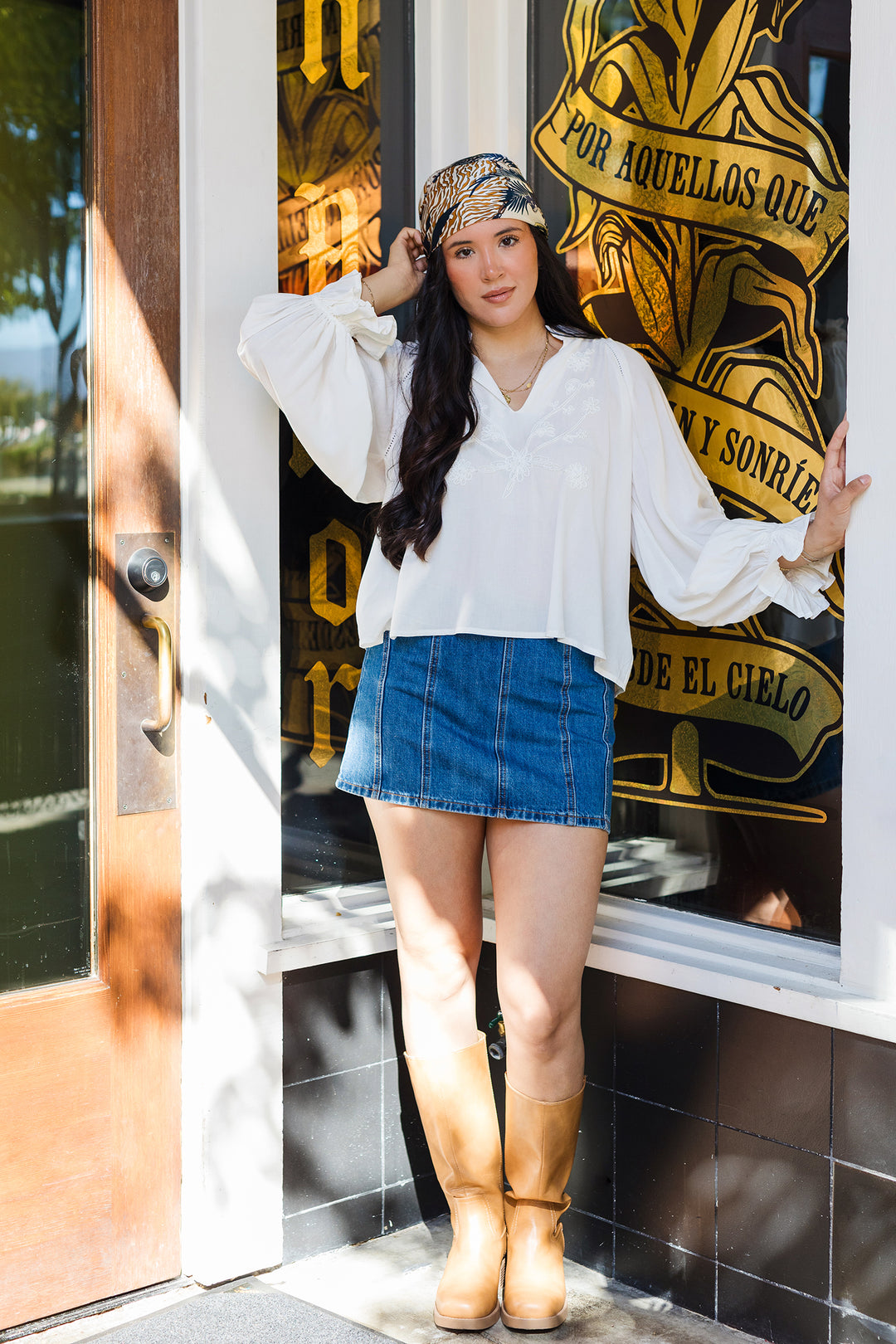 The Sun Chaser Embroidered Blouse