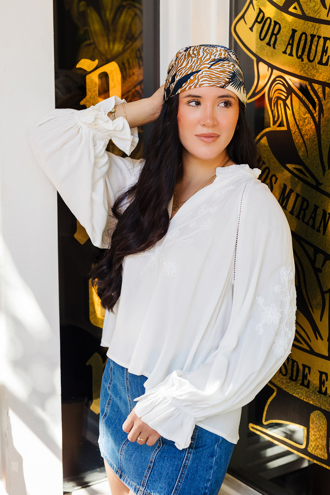 The Sun Chaser Embroidered Blouse