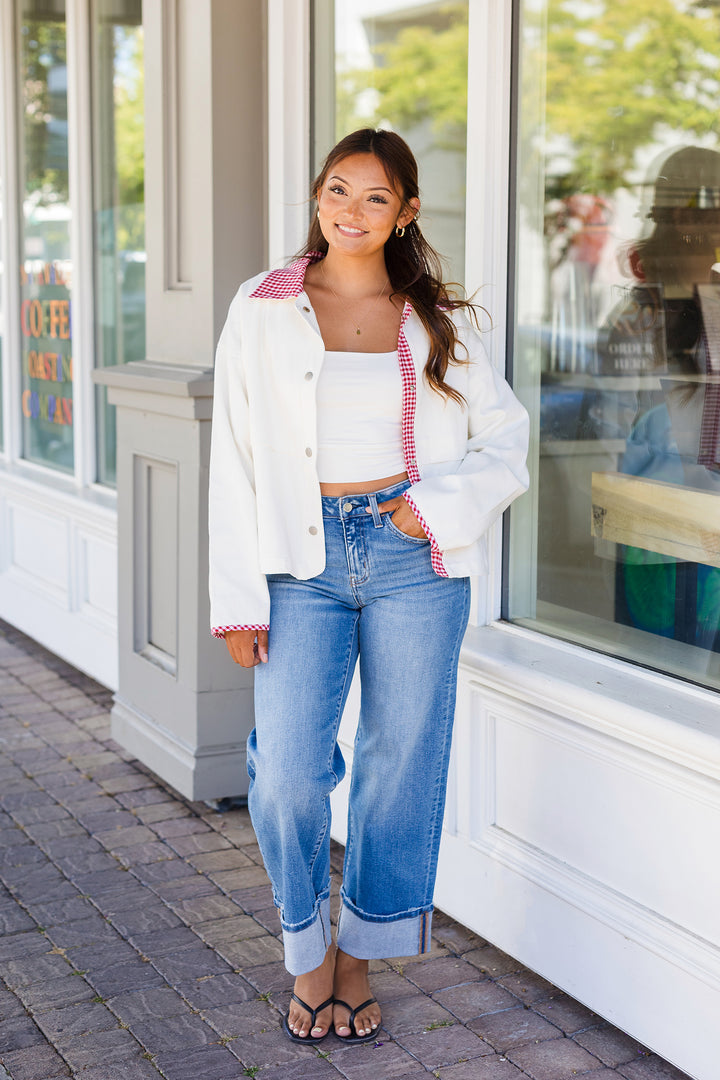 The Country Side Cream Barn Jacket