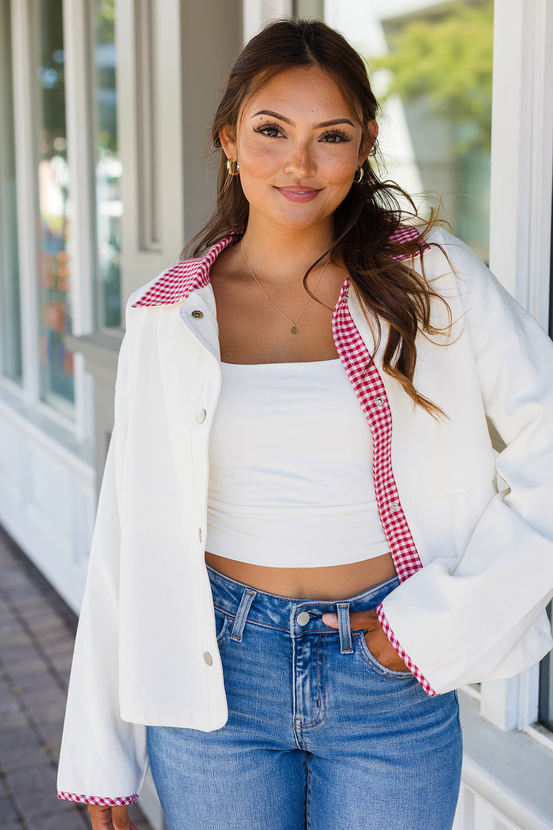 The Country Side Cream Barn Jacket