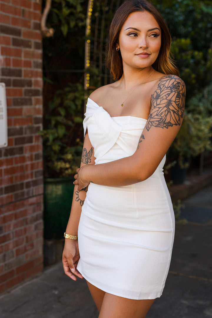 The Weekend Escape One Shoulder Mini Dress