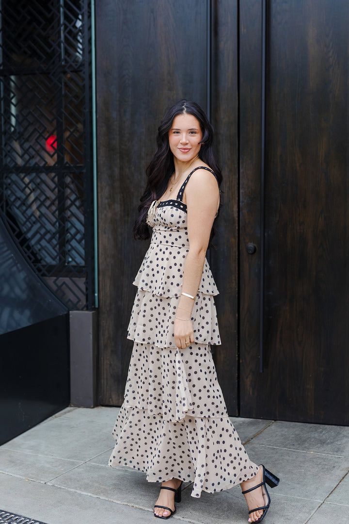 The Café au Lait Maxi Dress