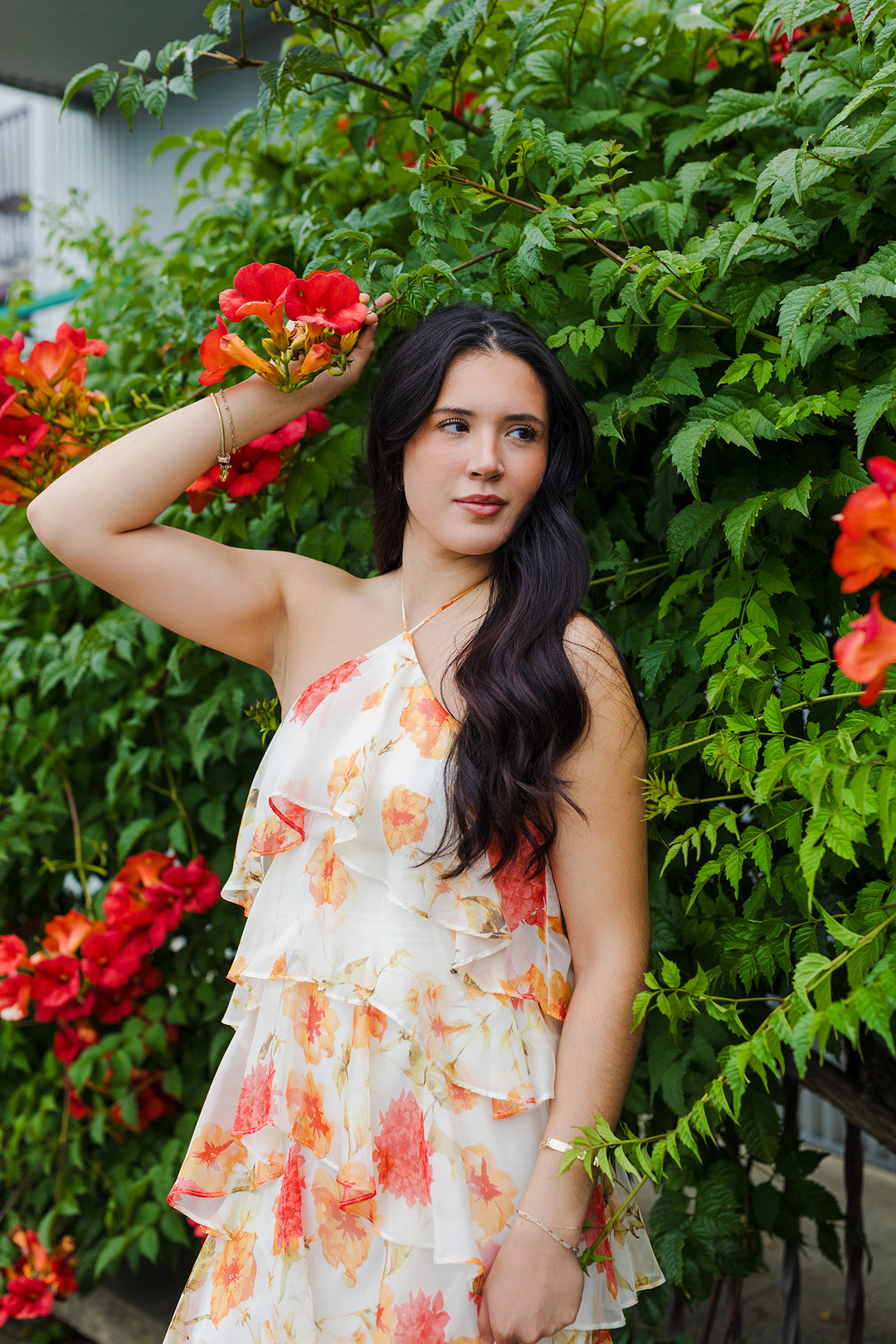 The Mango Blossom Tiered Maxi Dress