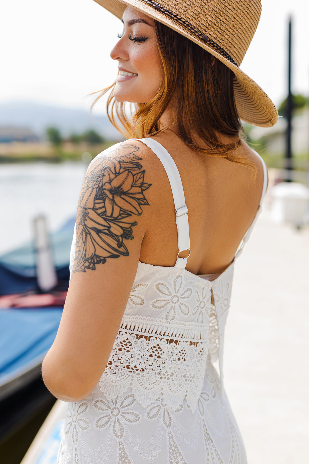The Eloise Embroidered Top and Skirt Set