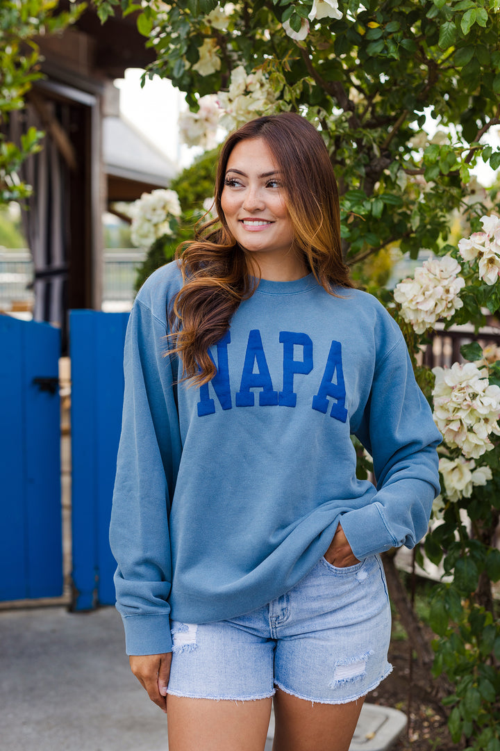 The NAPA Puff Letter Sweatshirt