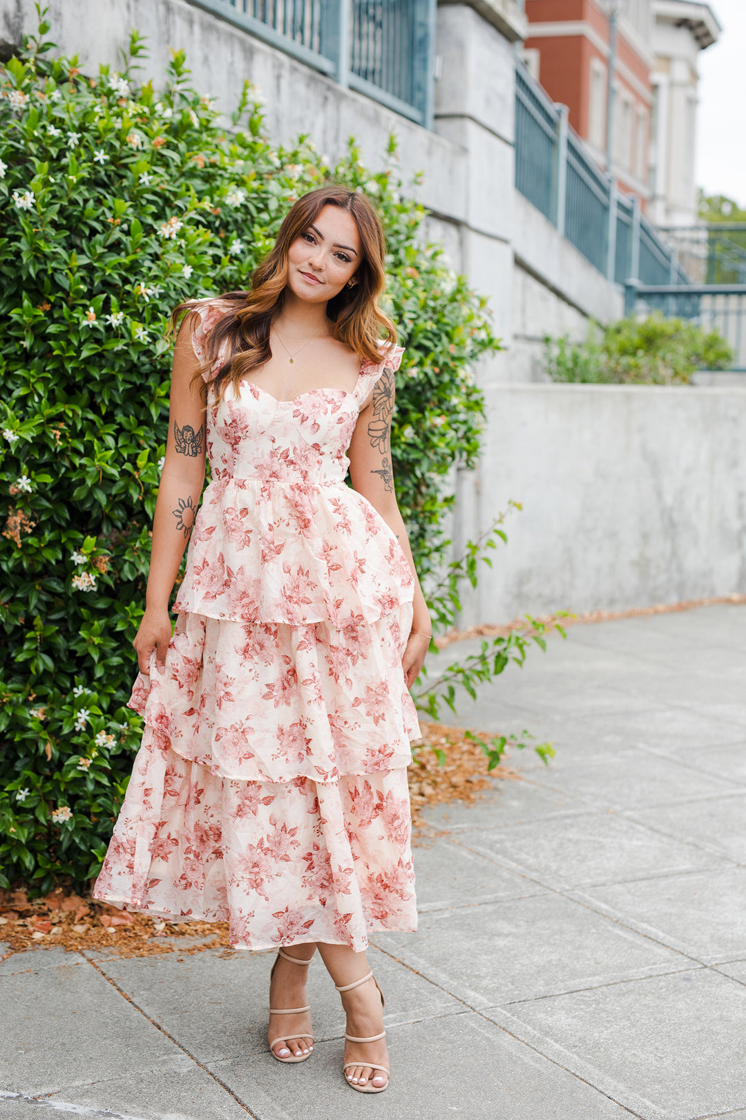 Floral Midi Dress