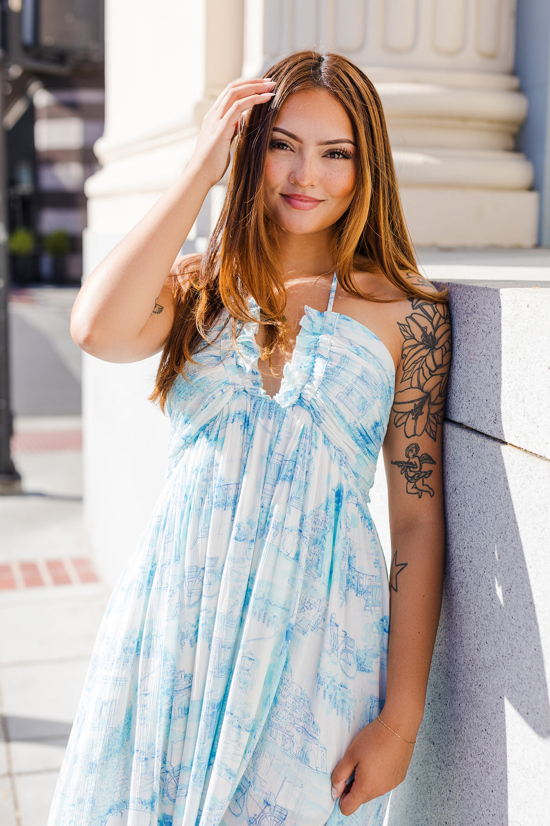 The Storybook Vacation Maxi Dress