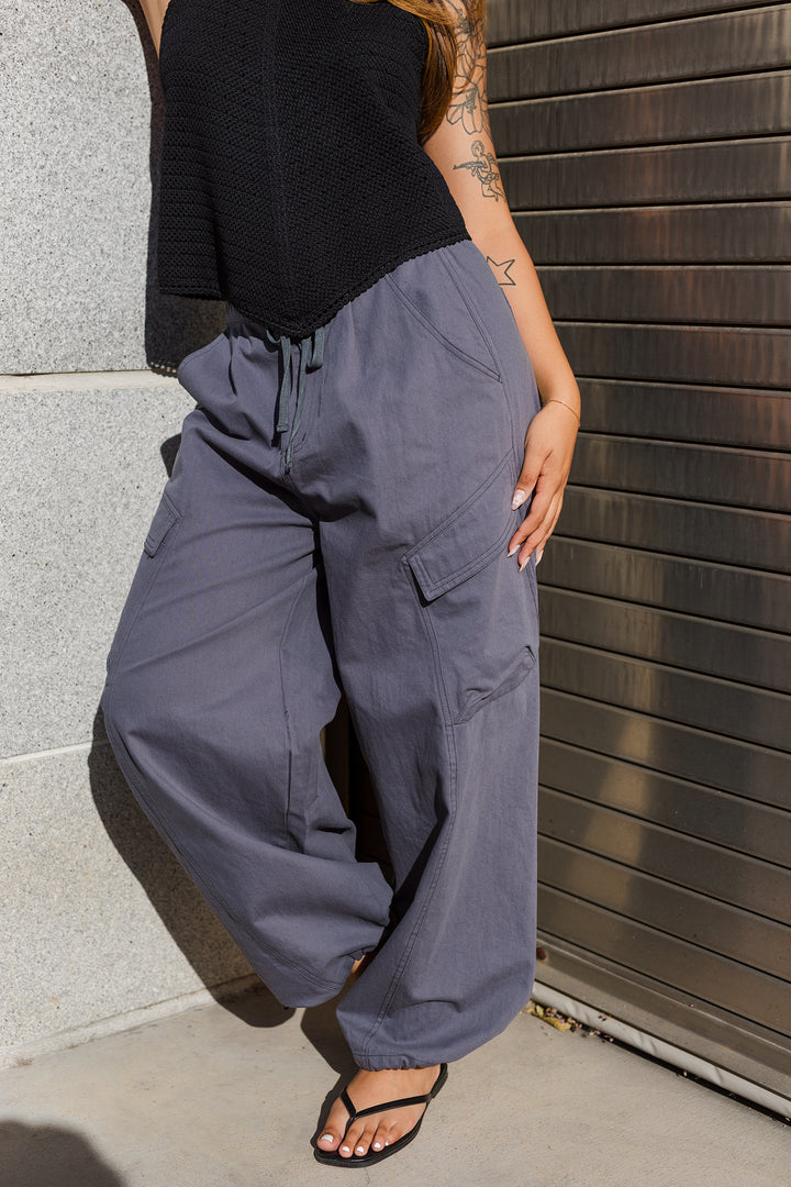 The High Intensity Drawstring Cargo Pants