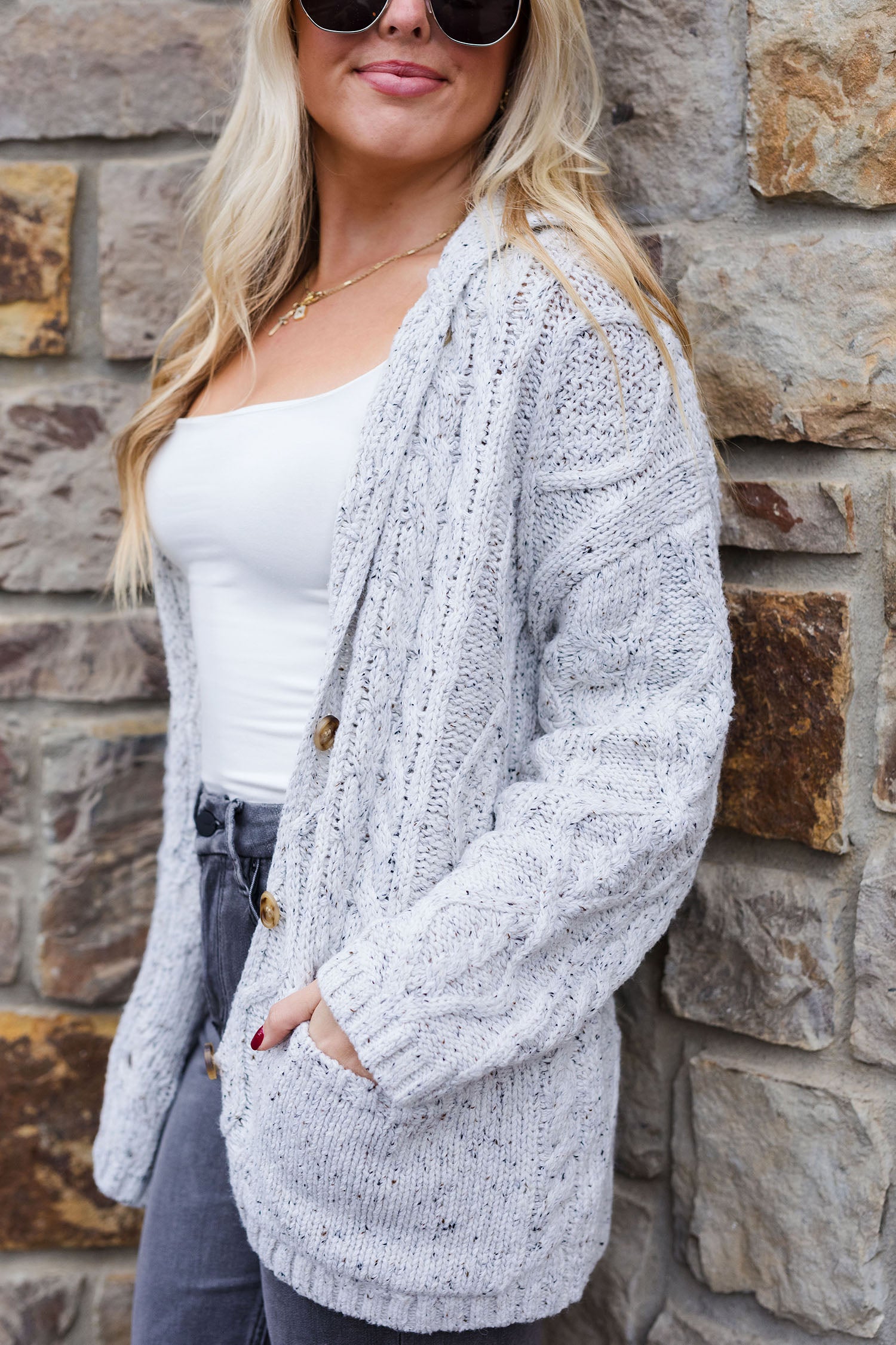 トップス share spirit archive Design cardigan 36 The Free Spirit Oversized Long Cardigan – Shoppe Twelve